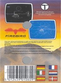 Box back cover for Tank Busters on the Amstrad CPC.